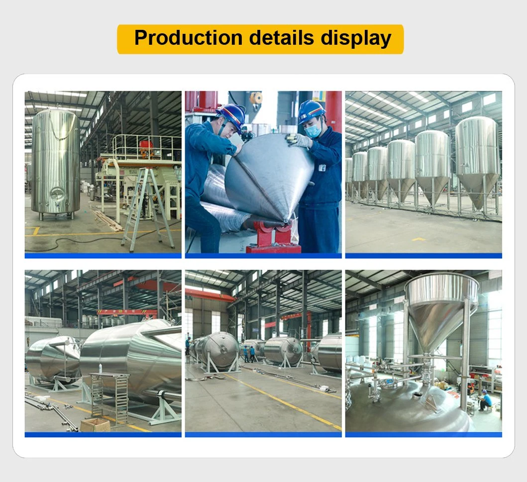 Jinan Microbrewery Beer Machines 500L Wine Making Machine Equipment