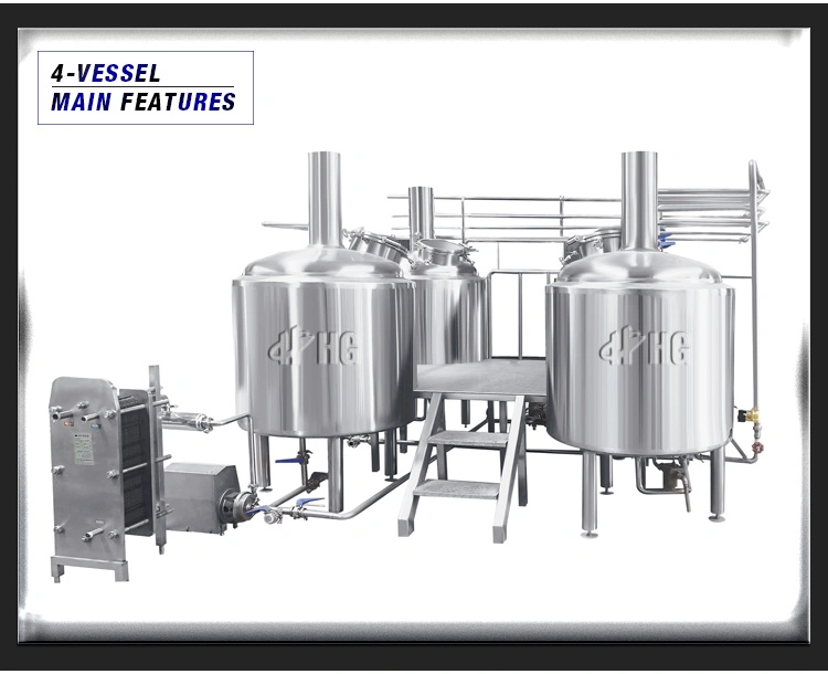 Microbrewery Beer Machines 500L Wine Making Machine Equipment