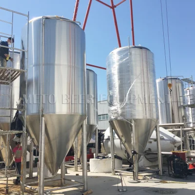 Stainless Conical Fermenter 20bbl Beer Brite Tank 2000L Wine Fermentation and Storage Tank