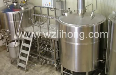 Stainless Steel Brewhouse for Beer Production