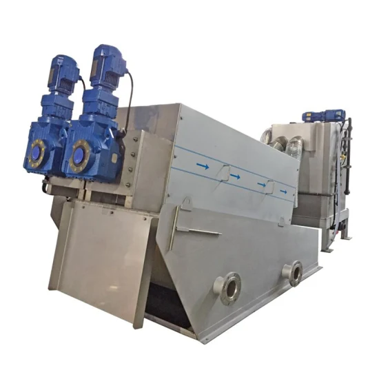 Energy Saving Screw Sludge Dewatering Machine for Biochemical Pharmacy